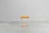 [iso] bench aluminum-legs(square) × beech wood