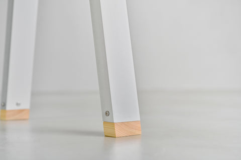 [iso] bench aluminum-legs(A) × hinoki wood