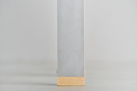 [iso] table aluminum-legs(A) × beech wood