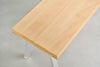 [iso] bench aluminum-legs(A) × beech wood