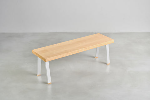 [iso] bench aluminum-legs(A) × beech wood