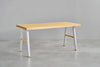 [iso] table aluminum-legs(A) × hinoki wood
