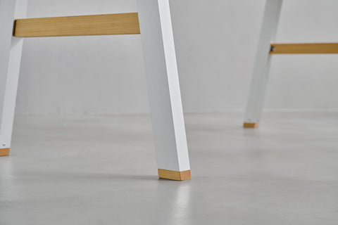 [iso] table aluminum-legs(A) × hinoki wood