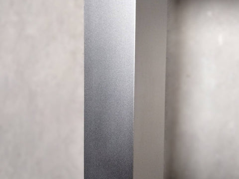 [iso] bench aluminum-legs(square) × hinoki wood