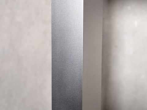 [iso] bench aluminum-legs(pin) × hinoki wood